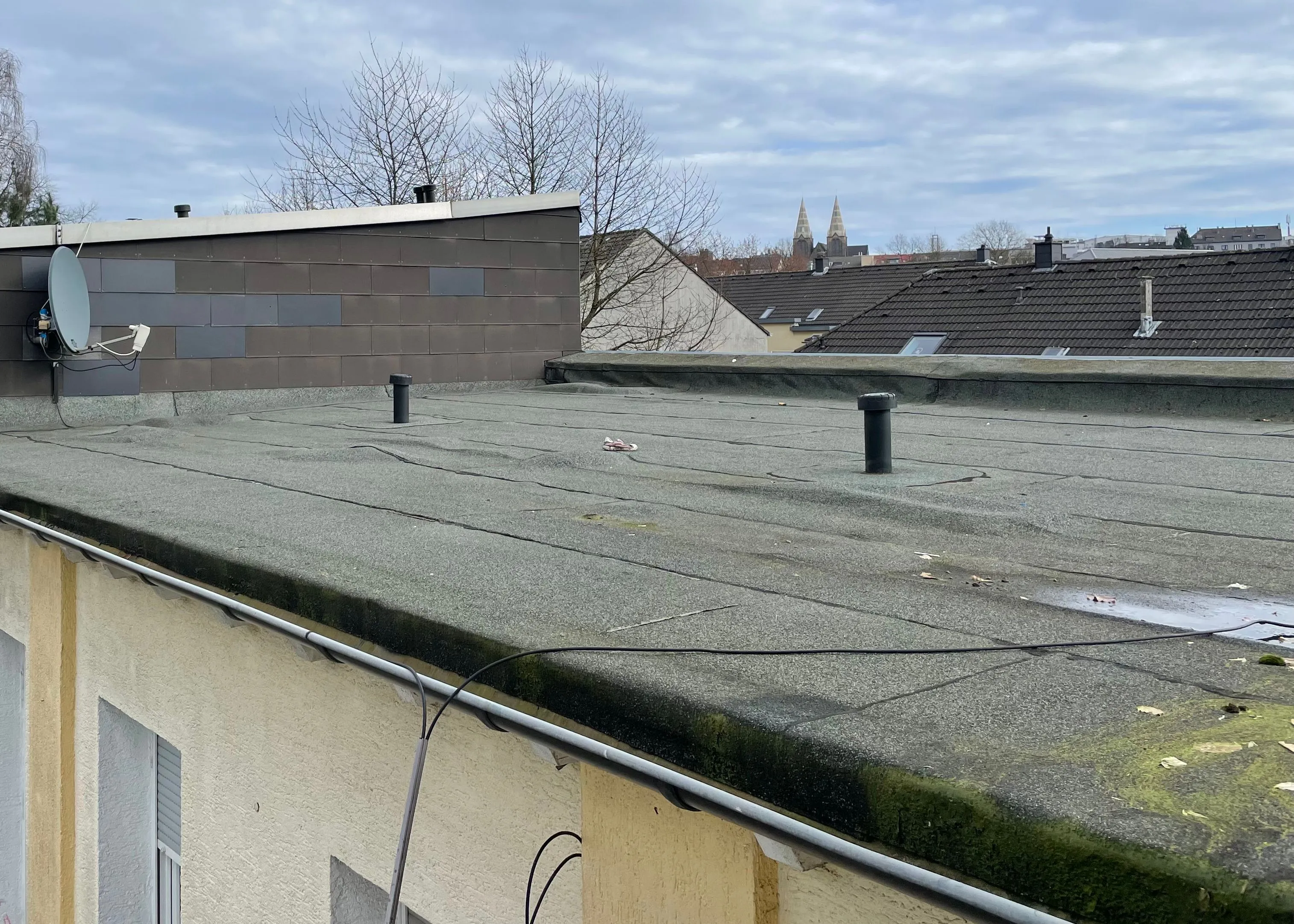 Bestandsfoto Heute: Dach